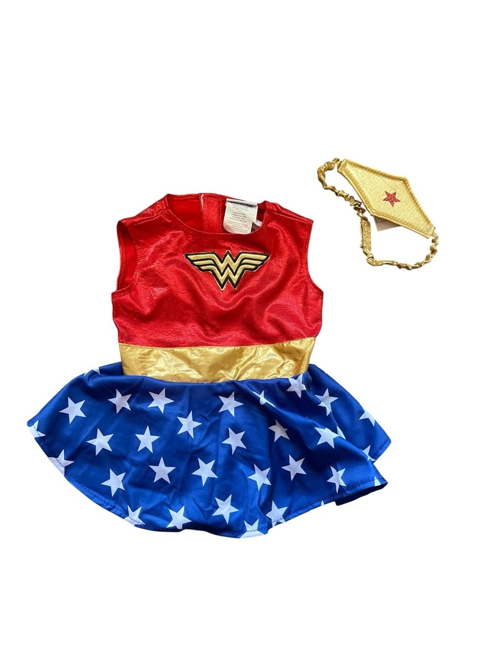 Wonder Woman Baby Costume Set Princess Paradise DC Tiara Headband Size 12-18 M